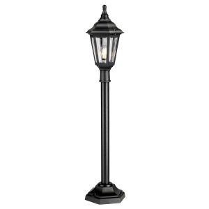 Lampa ogrodowa stojąca czarna Kinsale wys:118 cm 1xE27x60W IP44 Elstead 921712 Lampa ogrodowa stojąca czarna Kinsale wys:118 cm 1xE27x60W IP44 Elstead 921712