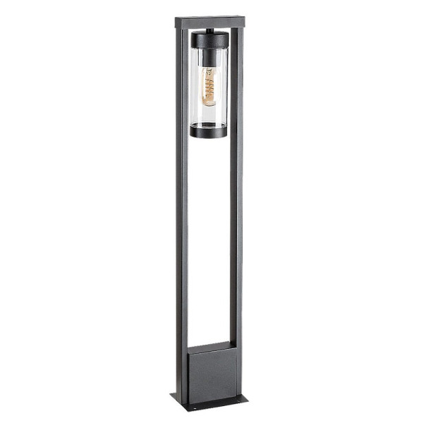 Lampa ogrodowa stojąca czarna Kolta wys:80 cm 1xE27x12W IP44 Rabalux 962608