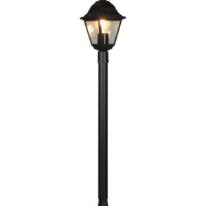 Lampa ogrodowa stojąca czarna LIVENZA wys:100 cm 1xE27x60W IP44 Trio 921590 Lampa ogrodowa stojąca czarna LIVENZA wys:100 cm 1xE27x60W IP44 Trio 921590