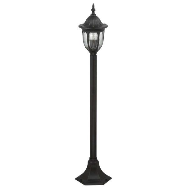 Lampa ogrodowa stojąca czarna Milano wys:102 cm 1xE27x60W IP43 Rabalux 843918
