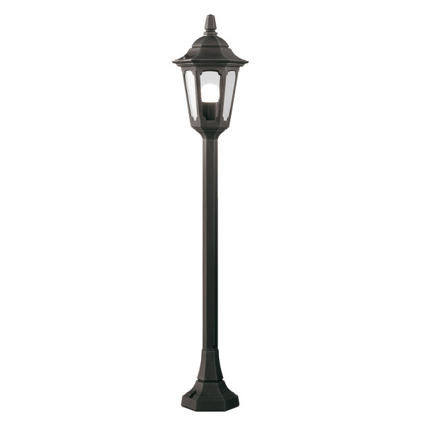 Lampa ogrodowa stojąca czarna Parish Mini wys:95 cm 1xE27x60W IP44 Elstead 921648