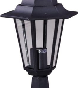 Lampa ogrodowa stojąca czarna STANDARD wys:44 cm 1xE27x60W IP44 Kaja 1056918 Lampa ogrodowa stojąca czarna STANDARD wys:44 cm 1xE27x60W IP44 Kaja 1056918