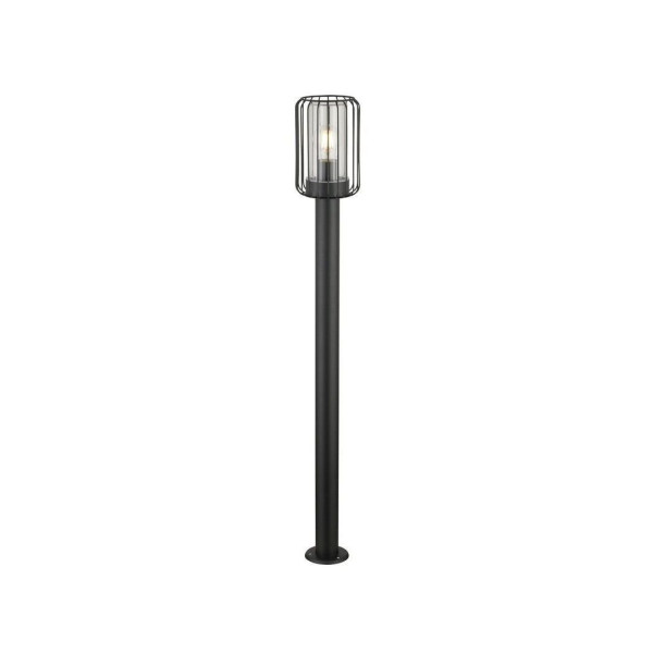 Lampa ogrodowa stojąca czarna TARPA wys:100 cm 1xE27x40W IP44 Rabalux 962886