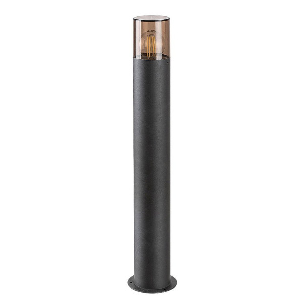 Lampa ogrodowa stojąca czarna Teplice wys:60 cm 1xE27x12W IP44 Rabalux 962549