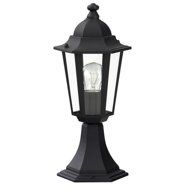 Lampa ogrodowa stojąca czarna Velence wys:40 cm 1xE27x60W IP43 Rabalux 962610