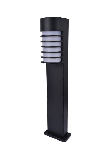Lampa ogrodowa stojąca czarno-biała FULTON wys:75 cm 1xE27x40W IP44 Lutec 921315