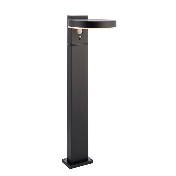 Lampa ogrodowa stojąca EBRO czarno-biała LED 5,88W 3000K 290lm Endon 1020151