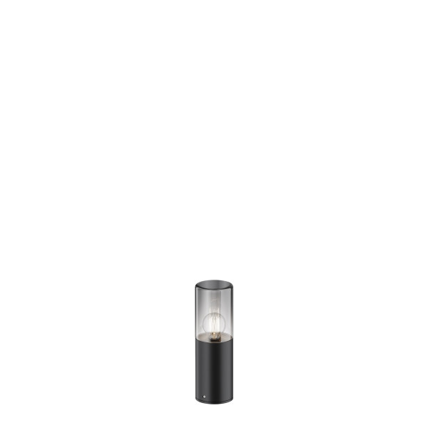 Lampa ogrodowa stojąca grafitowa Amas wys:25 cm 1xE27x60W IP54 Maytoni 921373