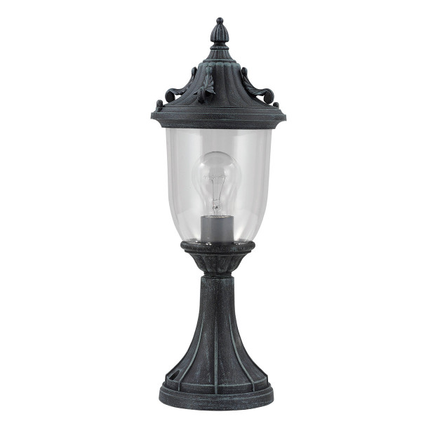 Lampa ogrodowa stojąca grynszpan Elkstone wys:41 cm 1xE27x60W IP44 Elstead 921684