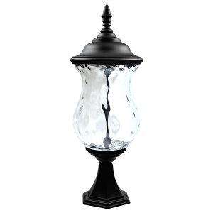 Lampa ogrodowa stojąca Marsylia LED aluminiowa czarna 222836 Lampa ogrodowa stojąca Marsylia LED aluminiowa czarna 222836