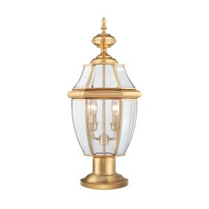 Lampa ogrodowa stojąca mosiądz Newbury wys:57 cm 2xE14x60W IP44 Quoizel 921561 Lampa ogrodowa stojąca mosiądz Newbury wys:57 cm 2xE14x60W IP44 Quoizel 921561