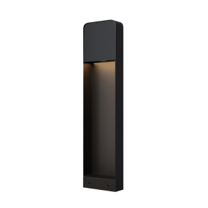 Lampa ogrodowa stojąca PORTE czarna LED 7W 3000K 250lm Maytoni 1056875 Lampa ogrodowa stojąca PORTE czarna LED 7W 3000K 250lm Maytoni 1056875