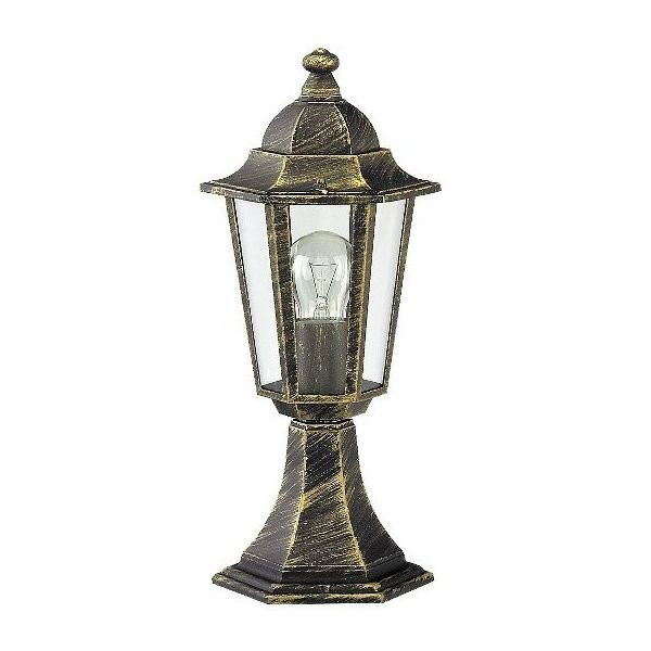 Lampa ogrodowa stojąca złota Velence wys:40 cm 1xE27x60W IP43 Rabalux 962605