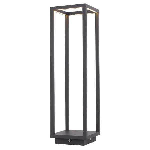 Lampa ogrodowa SYMMETRY wys:50 cm grafit LED 1x7W 388lm IP54 Nowodvorski 915643