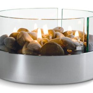 Lampa oliwna – aluminium, szkło, 20 cm 140990 Lampa oliwna – aluminium, szkło, 20 cm 140990