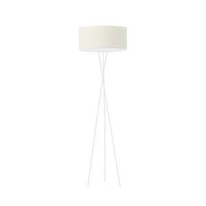 Lampa PARYŻ lampa podłogowa do salonu Biały/ Ecru 900135 Lampa PARYŻ lampa podłogowa do salonu Biały/ Ecru 900135