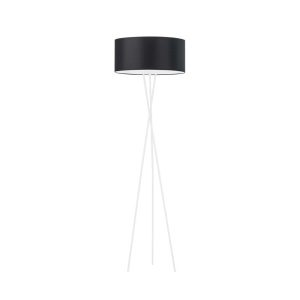 Lampa PARYŻ lampa stojąca do salonu Biały/ Czarny 900198