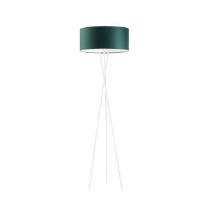 Lampa PARYŻ lampa stojąca do salonu Biały/ Zieleń Butelkowa 900170