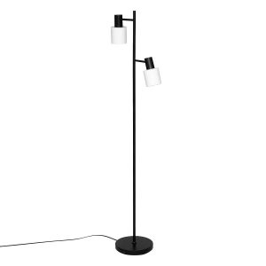 Lampa podłogowa 143x23x28,5 cm KORVER-I czarna 264309 Lampa podłogowa 143x23x28,5 cm KORVER-I czarna 264309