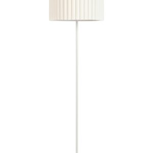 Lampa podłogowa 154 cm beżowo-biała metalowa 304447 Lampa podłogowa 154 cm beżowo-biała metalowa 304447