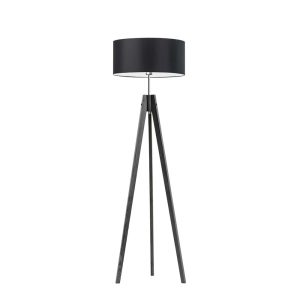 Lampa podłogowa abażur Popielaty/ Czarny 1002450 Lampa podłogowa abażur Popielaty/ Czarny 1002450