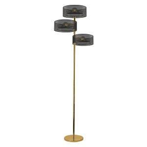 Lampa podłogowa Antila 3-punktowa metalowa czarna 45183 Lampa podłogowa Antila 3-punktowa metalowa czarna 45183
