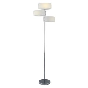 Lampa podłogowa Antila 3-punktowa metgalowa biała 44033 Lampa podłogowa Antila 3-punktowa metgalowa biała 44033