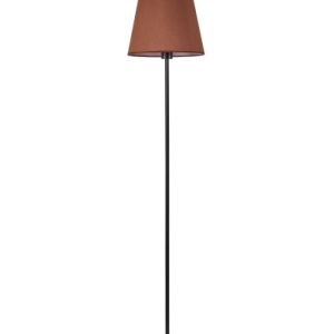 Lampa podłogowa Artemis czarna podstawa ,capuccino abażur 986293 Lampa podłogowa Artemis czarna podstawa ,capuccino abażur 986293