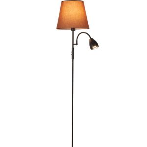 Lampa podłogowa Artemis plus czarna podstawa ,cappucino abażur 996512 Lampa podłogowa Artemis plus czarna podstawa ,cappucino abażur 996512