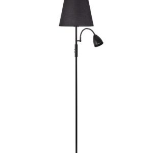 Lampa podłogowa Artemis plus czarna podstawa ,czarny abażur 996511 Lampa podłogowa Artemis plus czarna podstawa ,czarny abażur 996511