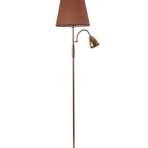 Lampa podłogowa Artemis złota podstawa ,capuccino abażur 985039 Lampa podłogowa Artemis złota podstawa ,capuccino abażur 985039