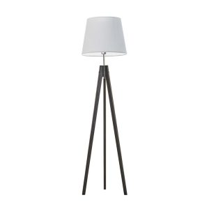 Lampa podłogowa ARUBA do salonu drewno Heban/ Jasny Szary 922362 Lampa podłogowa ARUBA do salonu drewno Heban/ Jasny Szary 922362