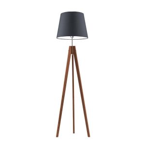 Lampa podłogowa ARUBA elegancki tripod Mahoń/ Grafitowy 922277 Lampa podłogowa ARUBA elegancki tripod Mahoń/ Grafitowy 922277