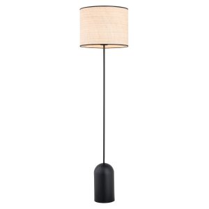 Lampa podłogowa aspen lp1 black/rattan 736743 Lampa podłogowa aspen lp1 black/rattan 736743