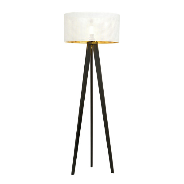 Lampa podłogowa aston lp1 white/gold 736750