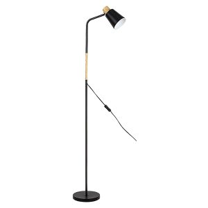 Lampa podłogowa Azim metalowa czarna 299335 Lampa podłogowa Azim metalowa czarna 299335