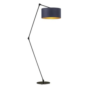Lampa podłogowa BARI GOLD funkcjonalna do wnętrz 965318 Lampa podłogowa BARI GOLD funkcjonalna do wnętrz 965318