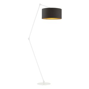 Lampa podłogowa BARI GOLD z regulacją i abażurem 965316 Lampa podłogowa BARI GOLD z regulacją i abażurem 965316