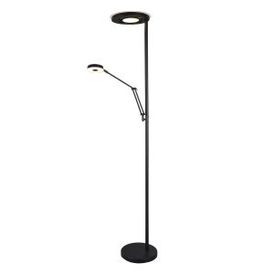 Lampa podłogowa BARRIE czarno-biała LED 2x38W Odcienie bieli 4600lm Trio 883420 Lampa podłogowa BARRIE czarno-biała LED 2x38W Odcienie bieli 4600lm Trio 883420