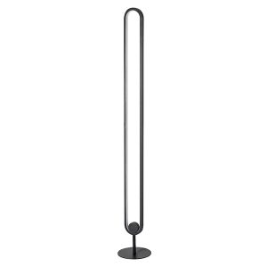 Lampa podłogowa Barto LED metalowa czarna 299255 Lampa podłogowa Barto LED metalowa czarna 299255