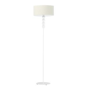 Lampa podłogowa BERMUDY – elegancka lampa stojąca Biały/Ecru 900184 Lampa podłogowa BERMUDY – elegancka lampa stojąca Biały/Ecru 900184