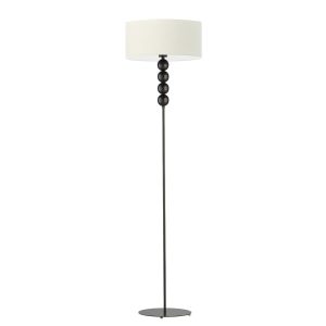 Lampa podłogowa BERMUDY – elegancka lampa stojąca Czarny/ Ecru 900204 Lampa podłogowa BERMUDY – elegancka lampa stojąca Czarny/ Ecru 900204