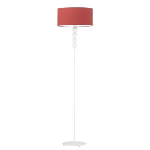 Lampa podłogowa BERMUDY – lampa stojąca dekoracyjna Biały/Czerwony 900160 Lampa podłogowa BERMUDY – lampa stojąca dekoracyjna Biały/Czerwony 900160