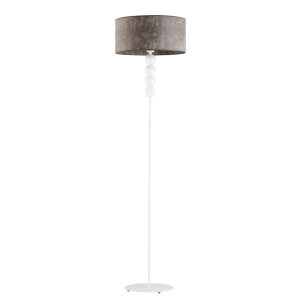 Lampa podłogowa BERMUDY – lampa stojąca do domu Biały/Szary Melanż (Beton) 900149 Lampa podłogowa BERMUDY – lampa stojąca do domu Biały/Szary Melanż (Beton) 900149