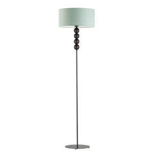 Lampa podłogowa BERMUDY – lampa stojąca do salonu Czarny/ Miętowy 900171 Lampa podłogowa BERMUDY – lampa stojąca do salonu Czarny/ Miętowy 900171