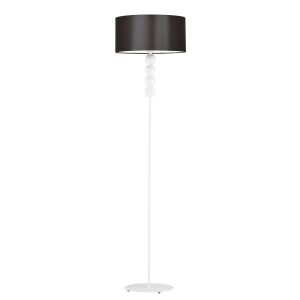 Lampa podłogowa BERMUDY – lampa stojąca ozdobna Biały/Brązowy 913234 Lampa podłogowa BERMUDY – lampa stojąca ozdobna Biały/Brązowy 913234