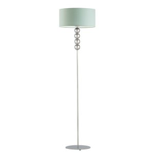 Lampa podłogowa BERMUDY – nowoczesna lampa stojąca Srebrny/ Miętowy 897177 Lampa podłogowa BERMUDY – nowoczesna lampa stojąca Srebrny/ Miętowy 897177