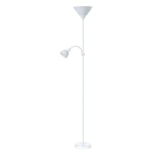 Lampa podłogowa biała Action 2xE27x60W wym:178×24,2×24,2cm Rabalux 954082 Lampa podłogowa biała Action 2xE27x60W wym:178×24,2×24,2cm Rabalux 954082