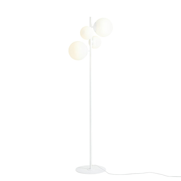 Lampa podłogowa biała BLOOM 4xE27x20W wym:161x48x35cm Aldex 891653