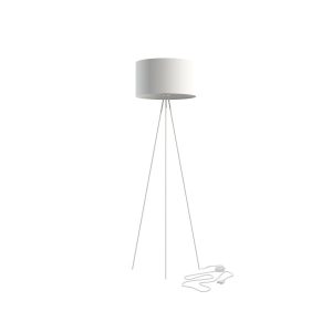 Lampa podłogowa biała CADILAC 1xE27x40W wym:156x50x50cm Nowodvorski 891777 Lampa podłogowa biała CADILAC 1xE27x40W wym:156x50x50cm Nowodvorski 891777